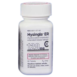 Hysingla ER 120 mg